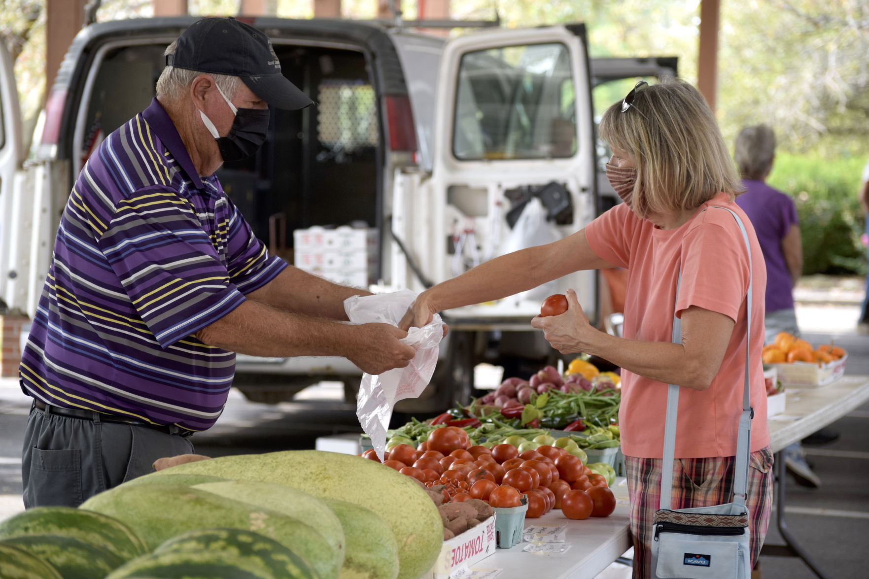 An evening at the market